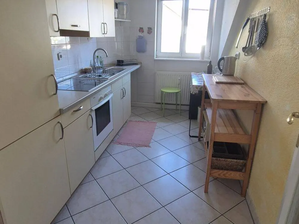 Mitte: renovated and fully furnished app top floor & terrace / Zionskirchplatz