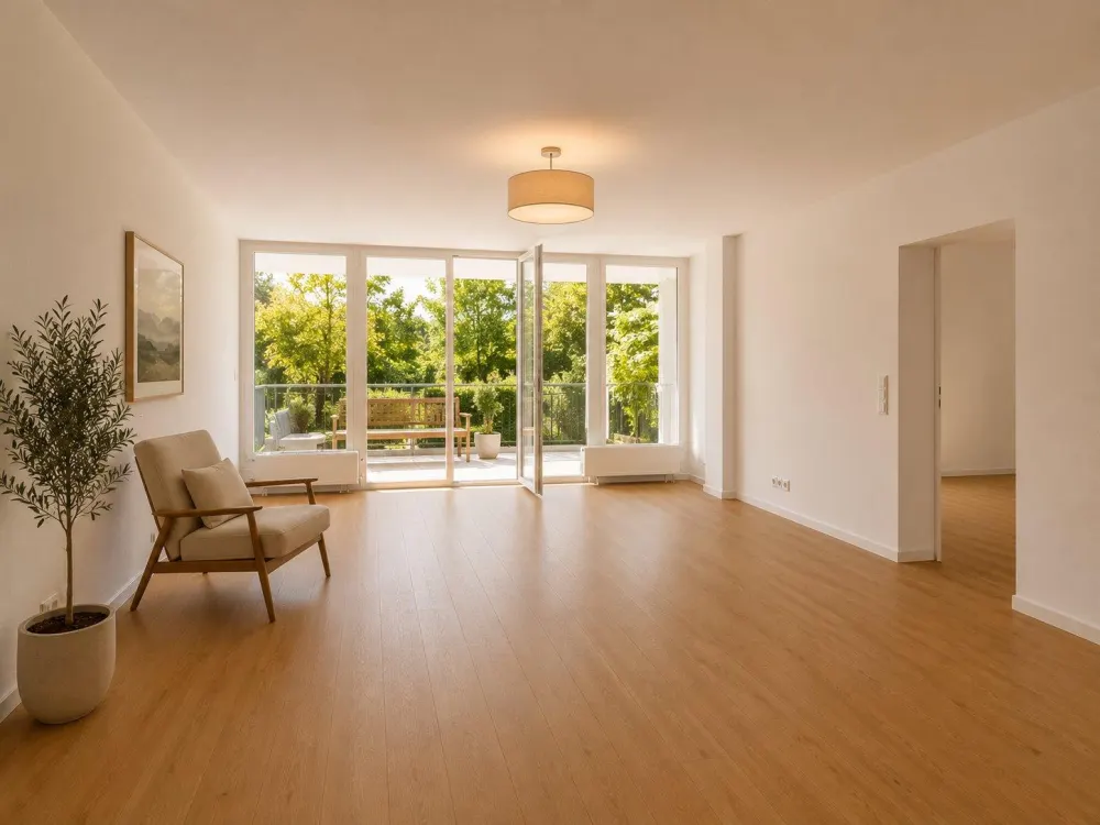 Terrassenwohnung in ruhiger Waldrandlage - ab sofort