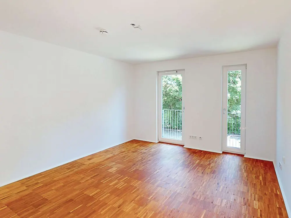 Praktisch geschnittene 3-Zimmer-Wohnung mit Balkon und neuer EBK