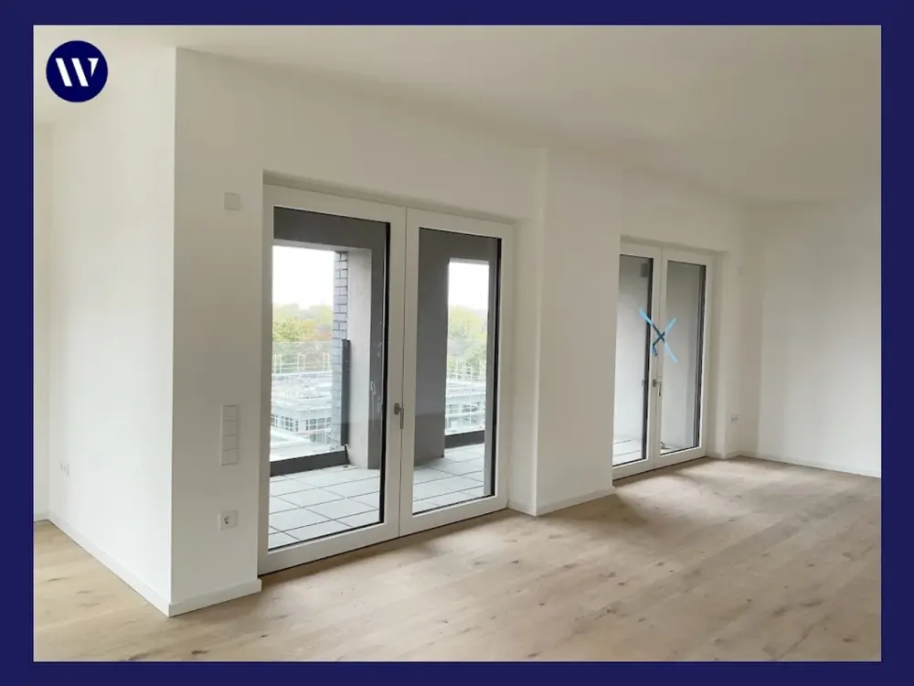 Für Rollstuhlfahrer geeignet! 4 Zimmer mit Loggia, Einbauküche, Tageslichtbad, Aufzug