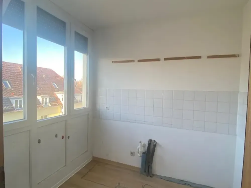Helle 2 Zimmer-SENIORENWOHNUNG für PAARE ab 60 Jahren und nur mit WBS