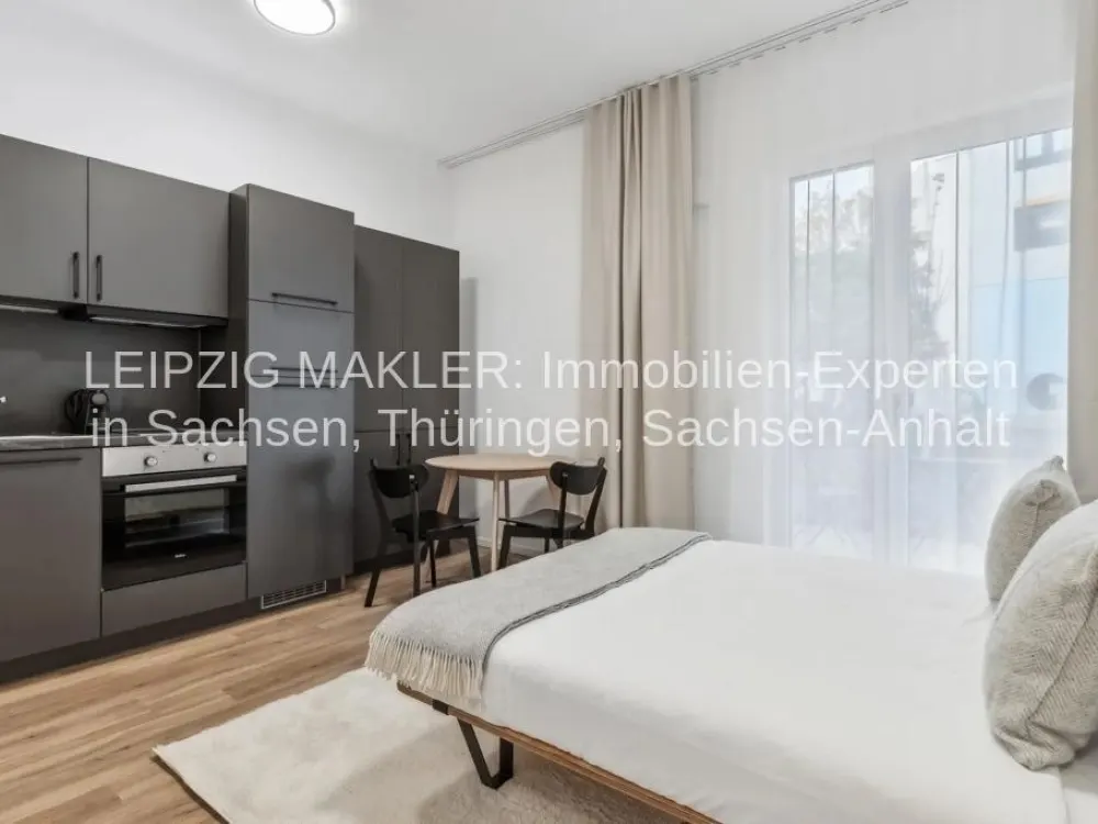 Modernes Studio- Apartment mit allem inklusive im Zentrum von Leipzig - Auch Gewerblich nutzbar.