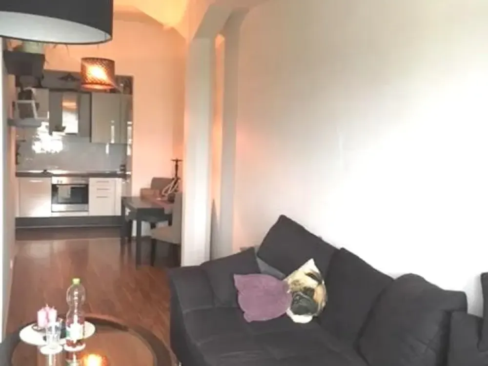 2 Rooms with Balcony, Fitted Kitchen