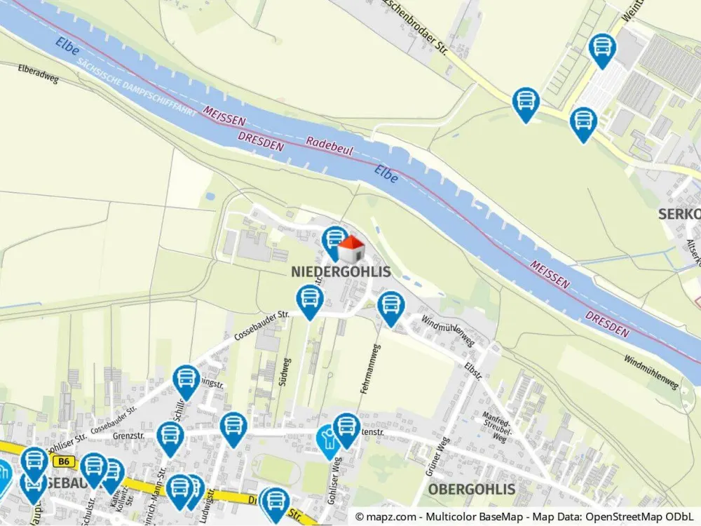 1-Raum-Dachgeschosswohnung *36 m²* *Balkon & PKW-Stellplatz* ideal für Studenten & Berufstätige