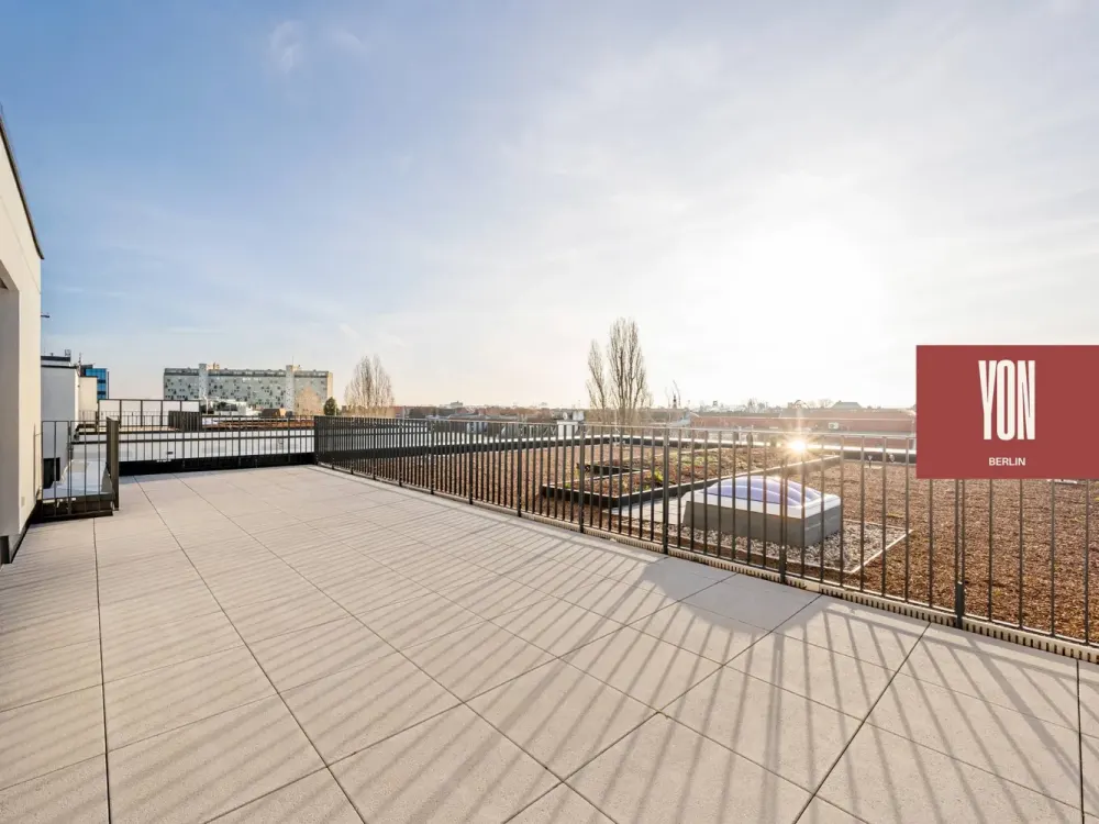 YON BERLIN - Große 4-Zimmer-Neubauwohnung mit EBK, DACHTERRASSE und 2 Bädern in Berlin-Friedenau