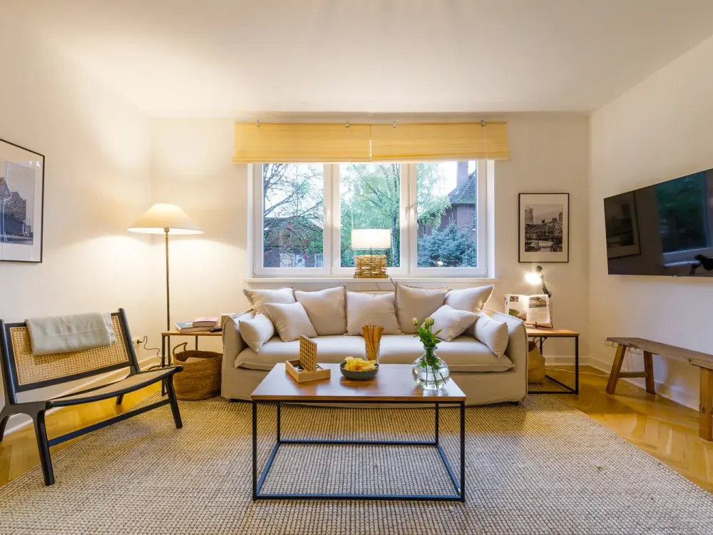 Möblierte Wohnung, ruhige Lage, nahe Stadtpark