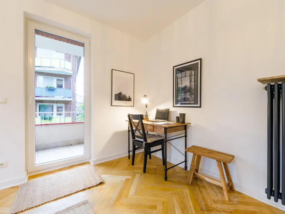 Möblierte Wohnung, ruhige Lage, nahe Stadtpark
