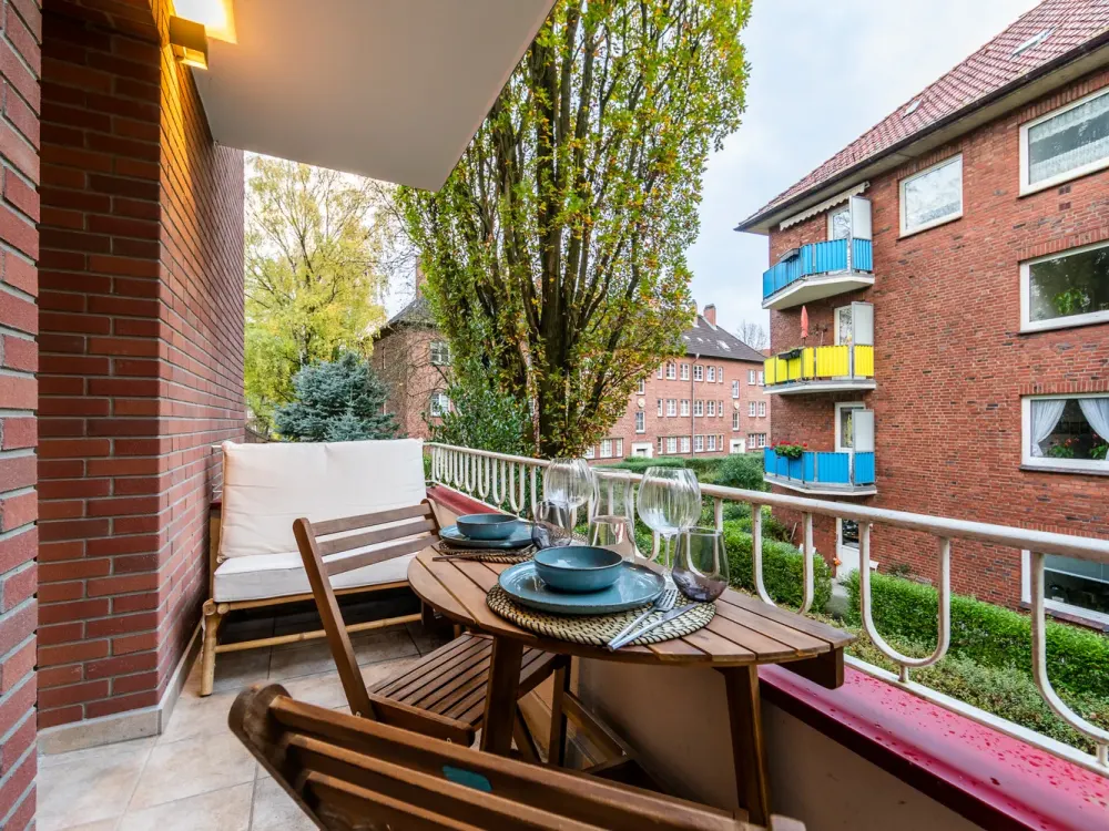 Möblierte Wohnung, ruhige Lage, nahe Stadtpark