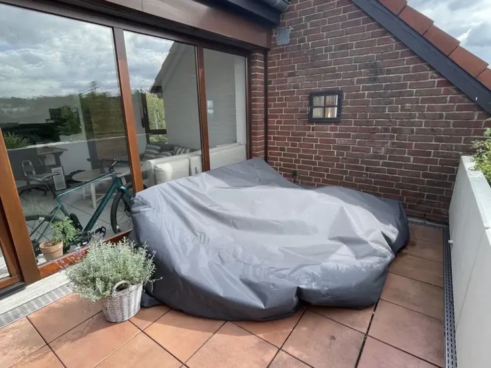 Wohnen mit Weitblick, Tolle 2-Zimmer-Wohnung mit sonniger Dachterrasse zur Südseite