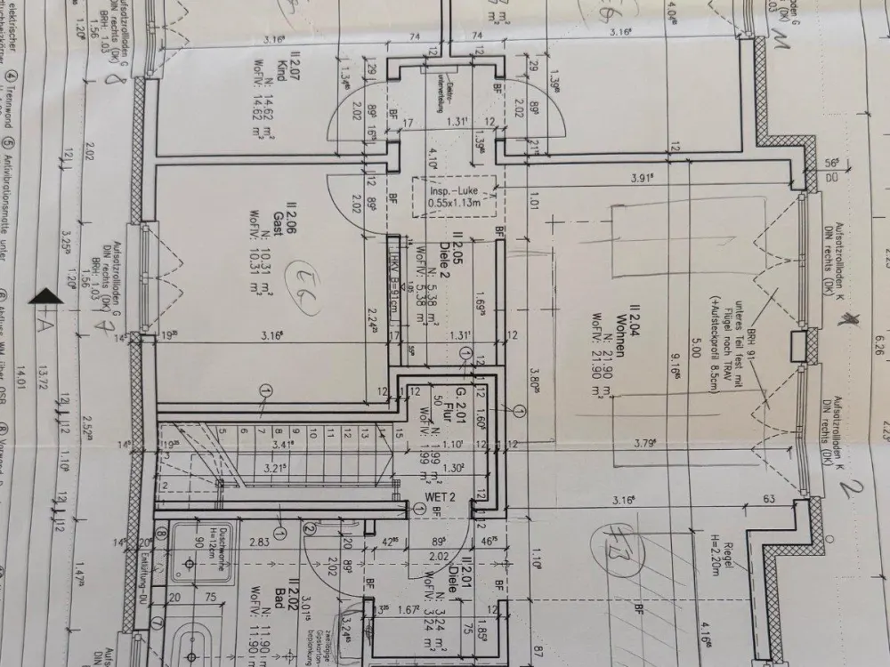 Neubau, ab Dez.26, 4- Raumwohnung mit Balkon und Gartennutzung
