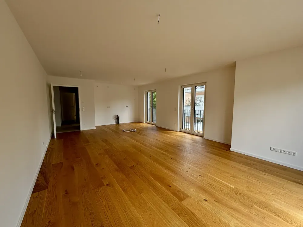 Ruhig. Grün. Waldtrudering., Moderne 3-Zimmer-Wohnung im Erstbezug
