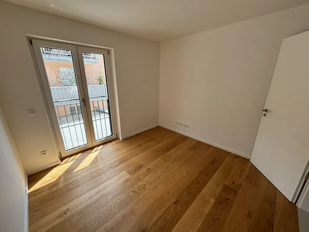 Ruhig. Grün. Waldtrudering., Moderne 3-Zimmer-Wohnung im Erstbezug
