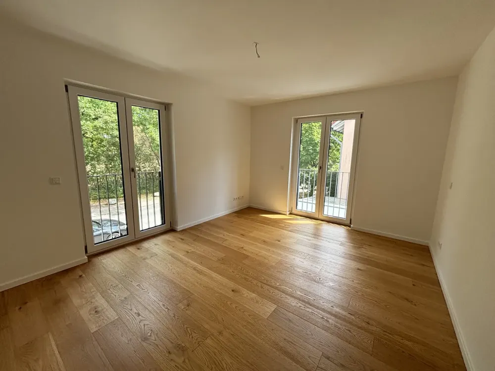 Ruhig. Grün. Waldtrudering., Moderne 3-Zimmer-Wohnung im Erstbezug