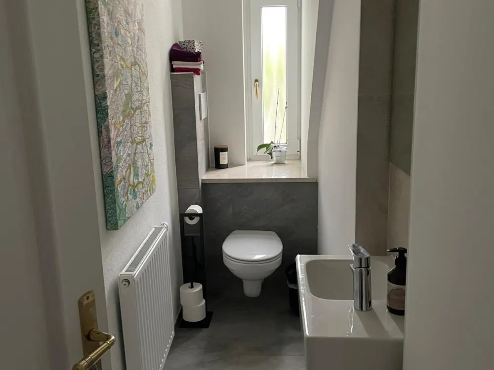 3 Zimmer Altbau Dachgeschoss Bogenhausen Münchenen Wohnküche