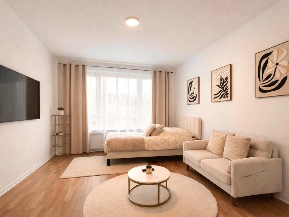 Möblierte Wohnung zentral in Düsseldorf