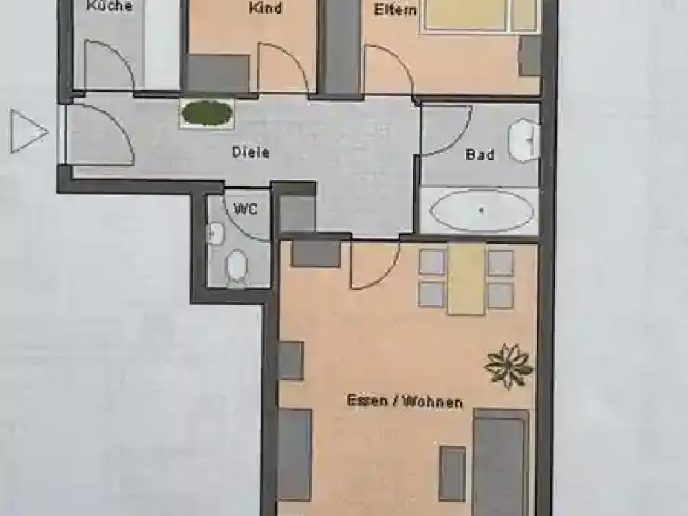 Zuhause mit 3 Zimmern in Willich