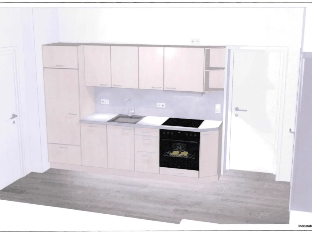 ++ ALLES NEU ++ 1-Zimmer-Erdgeschosswohnung mit Einbauküche, Terrasse und Garten ++