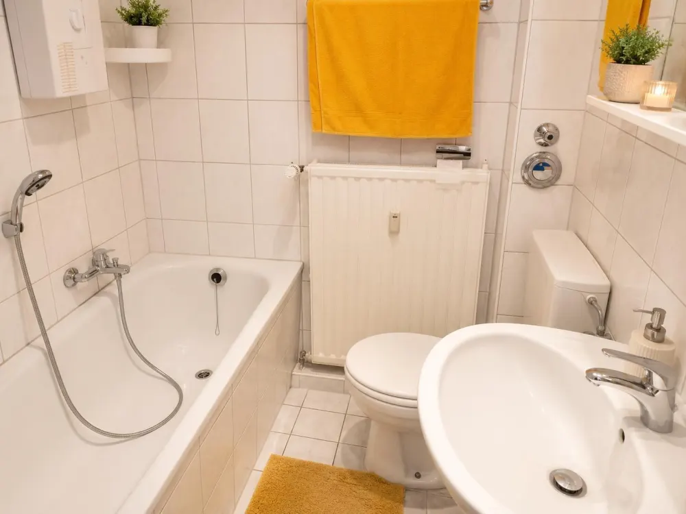 Wohnung mit Parkplatz, Top-Lage nahe Flughafen