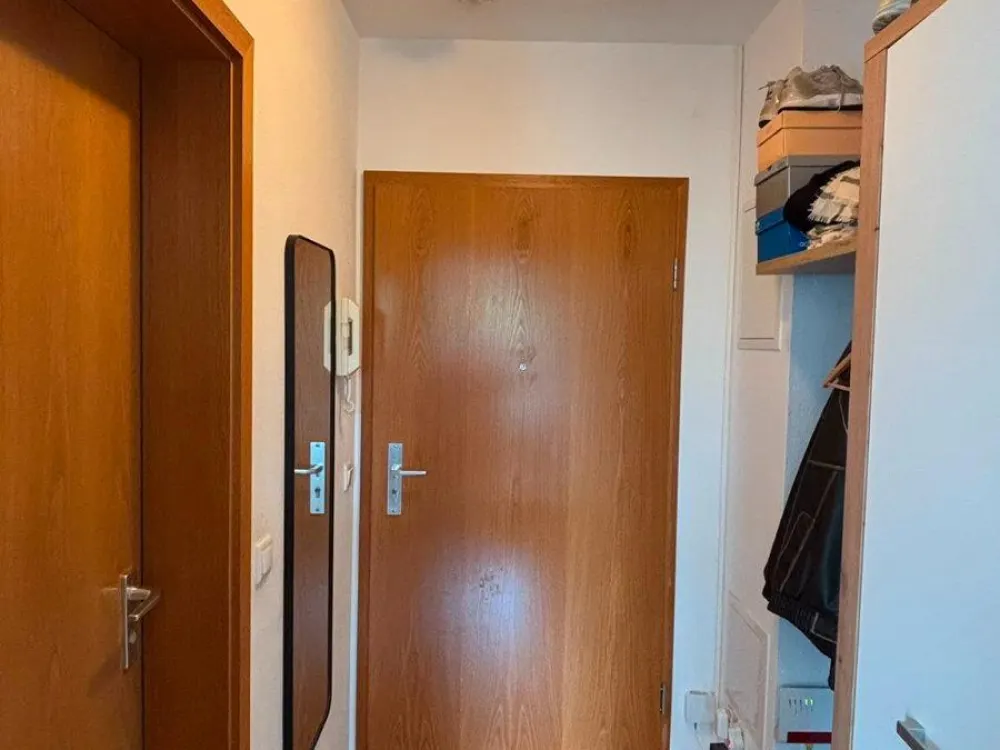 Moderne 1-Raum-Wohnung mit Balkon, Aufzug & Tiefgaragenstellplatz