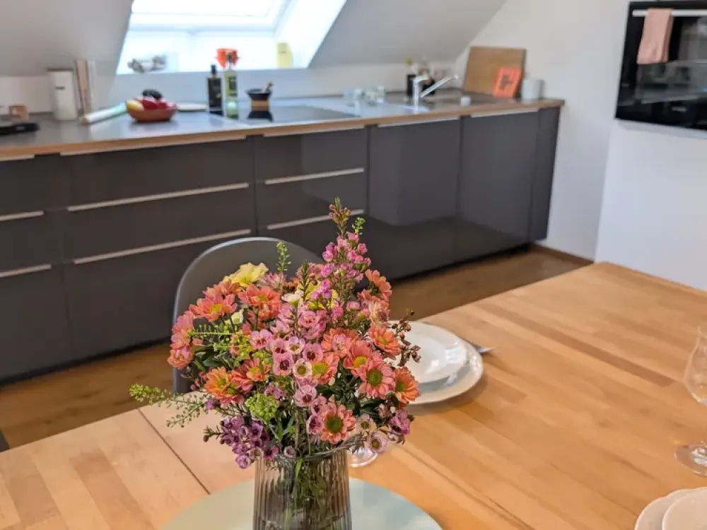 traumhafte Maisonette Wohnung - möbliert - 2 Balkone