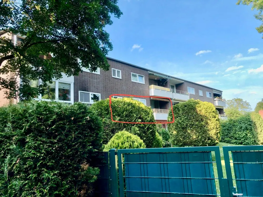 Helle zwei Zimmer Wohnung in Düsseldorf Garath West