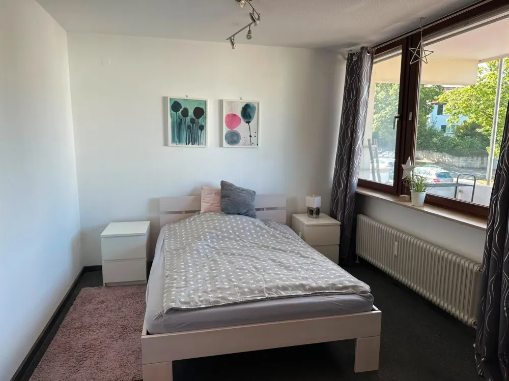 1-Zimmer Wohnung ab sofort, unbefristet, möbliert