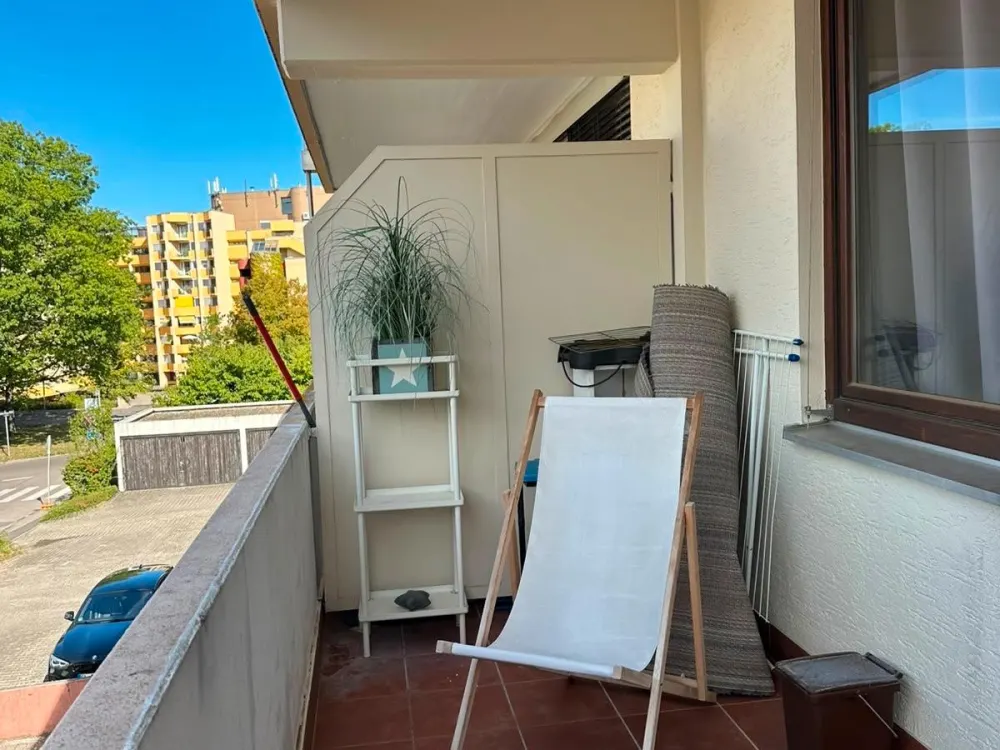 1-Zimmer Wohnung ab sofort, unbefristet, möbliert