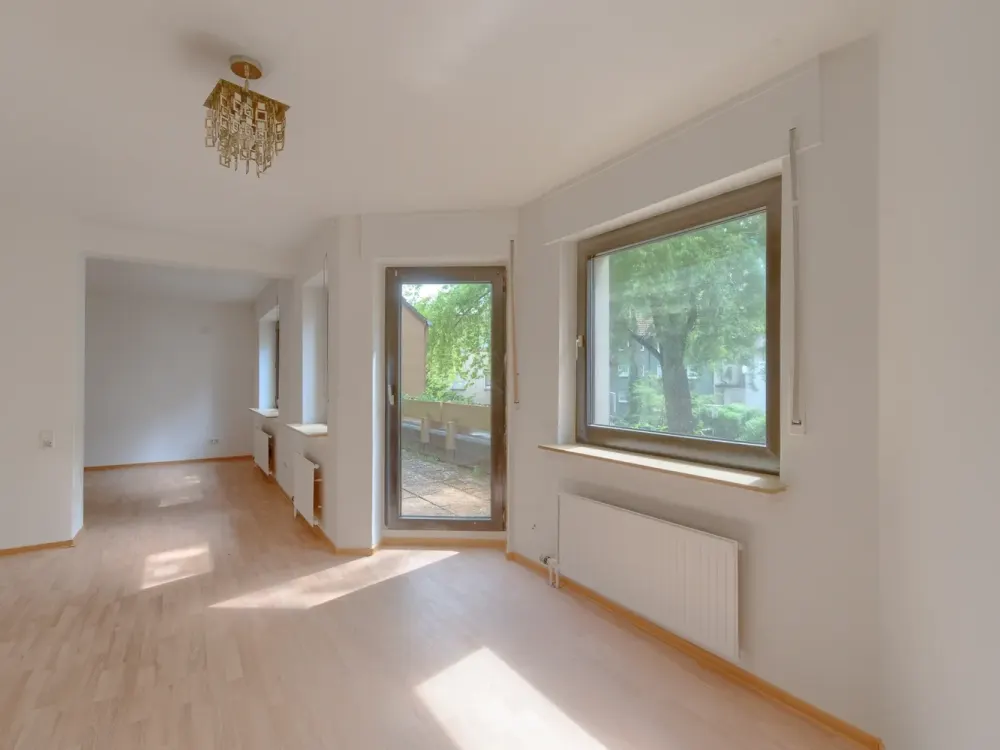 Apartment mit großem Balkon!