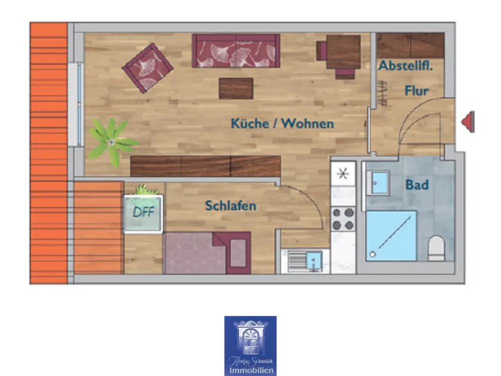 Individuelle Dachwohnung mit hochwertiger Ausstattung im Neubau! EBK, Lift!