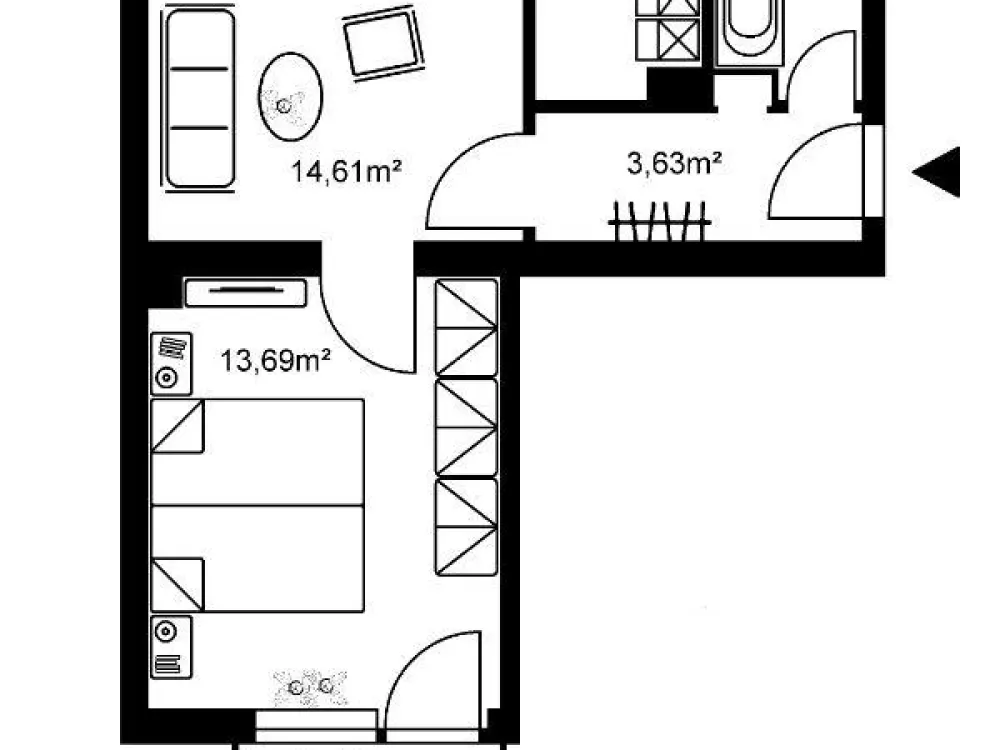 2-ZKB-Wohnung in Frankfurt-Hausen sucht neue Bewohner!