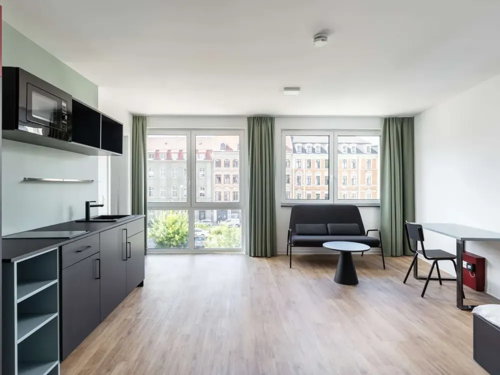 Modern Apartment im Zentrum von Leipzig 35qm