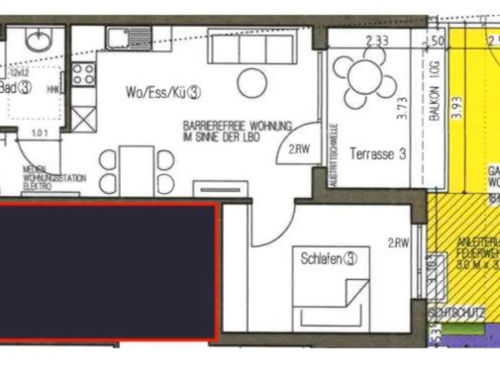 2 Zimmer Neubauwohnung in Weinstadt