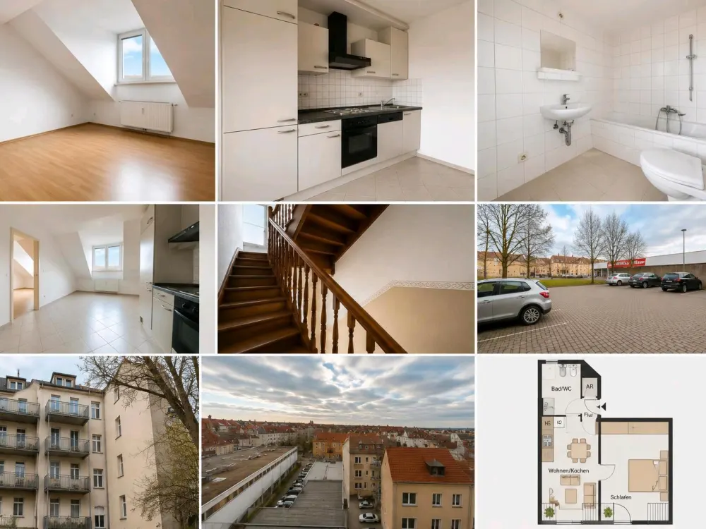 Nachmieter gesucht: 38m² Dachgeschosswohnung Leipzig-Eutritzsch