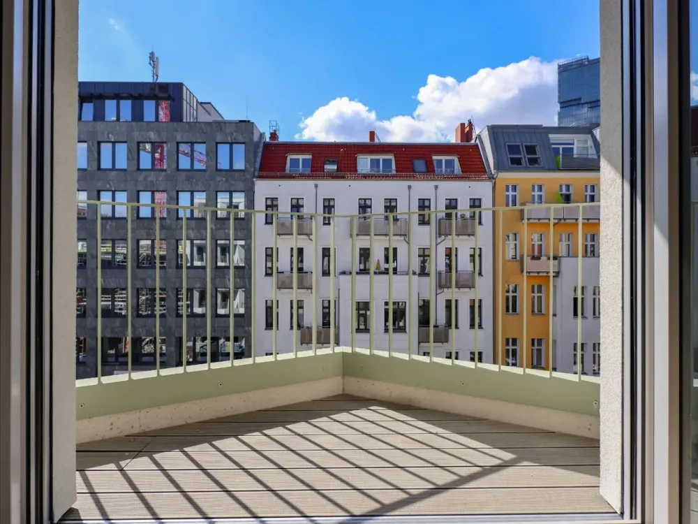 Erstbezug ab 01.10.26! 1 Zimmer-Neubauwohnung mit Vollausstattung und Balkon I Berlin Friedrichshain