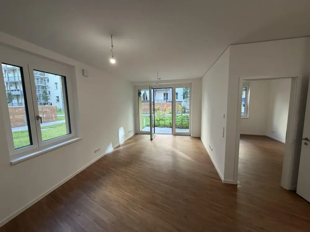 Erstbezug 2-Zimmer-Neubauwohnung | Terrasse, Einbauküche, Keller