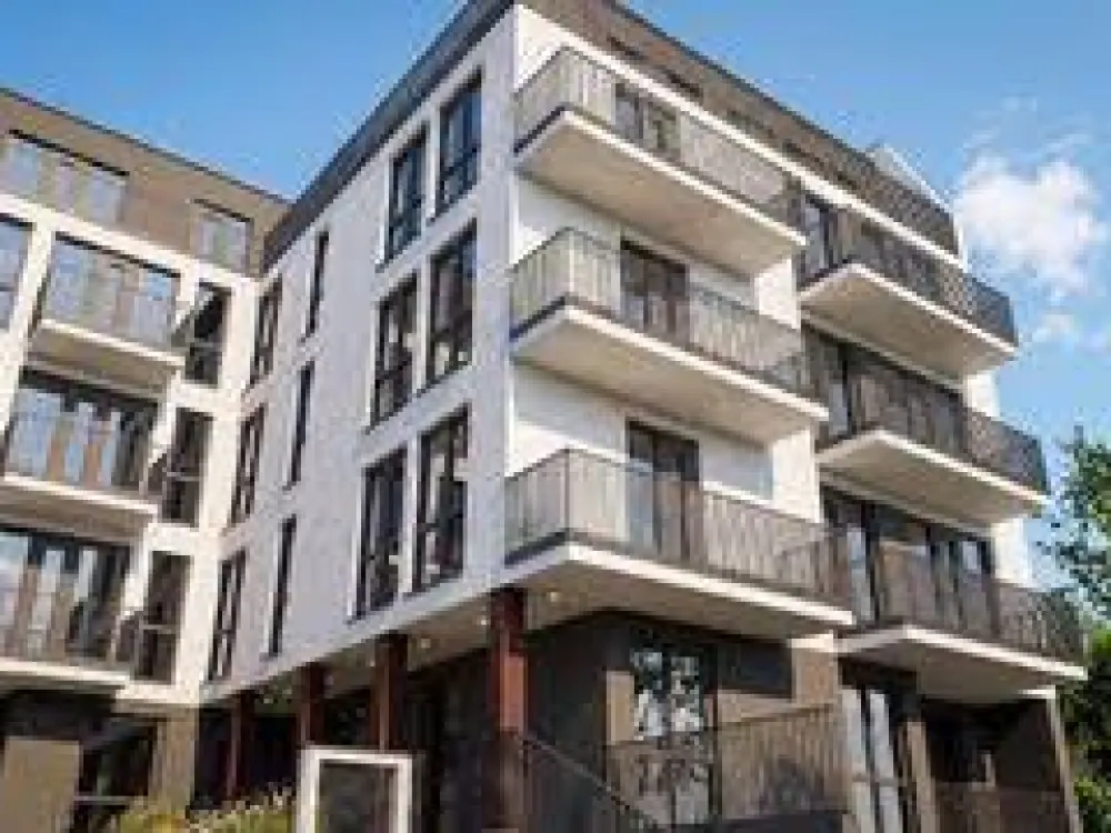 Erstbezug! Moderne 2-Zi.-Wohnung mit Balkon, Erstbezug im KfW-40-NH-Niedrigenergiehaus
