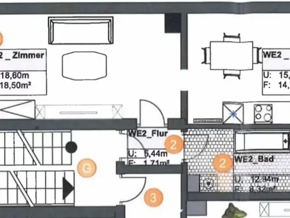 1.5-Room Apartment in Bruchsal | 43 m² | from 01.10.
