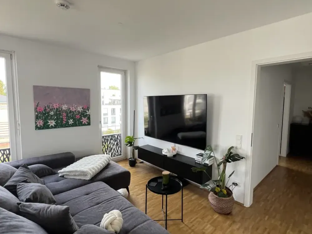 Bright and Modern 3-Room Apartment in Düsseldorf-Bilk