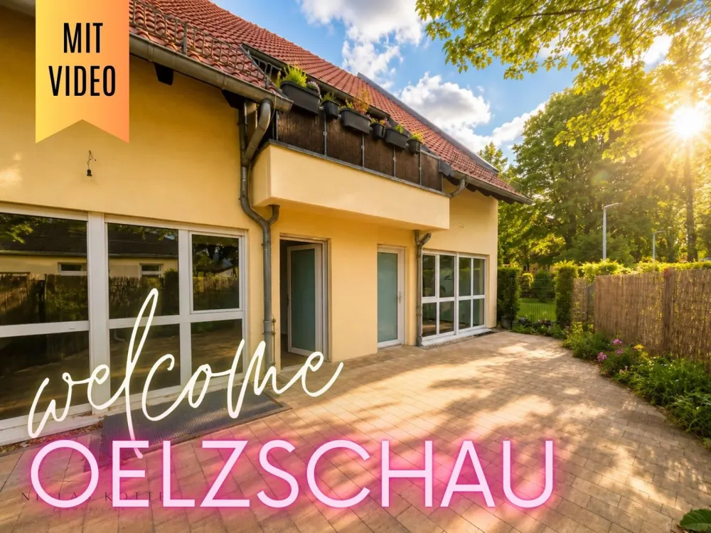 ++ viel Platz nahe Leipzig: 4 - 5 Raum-Maisonette mit Terrasse, Wohnküche, Wellnessbad & Sauna ++