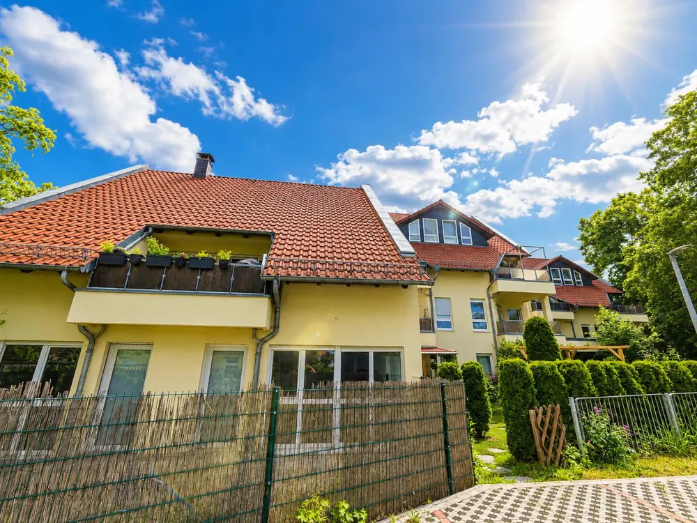 ++ viel Platz nahe Leipzig: 4 - 5 Raum-Maisonette mit Terrasse, Wohnküche, Wellnessbad & Sauna ++