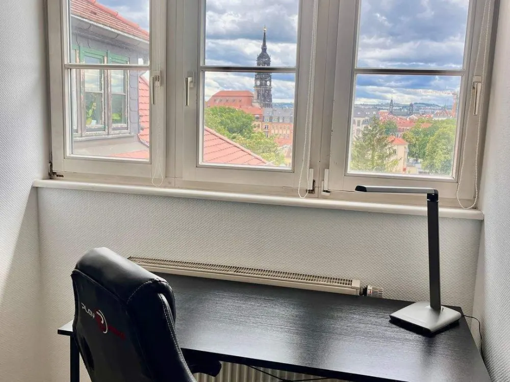 Sonniges Appartement in DD-Neustadt mit Weitblick
