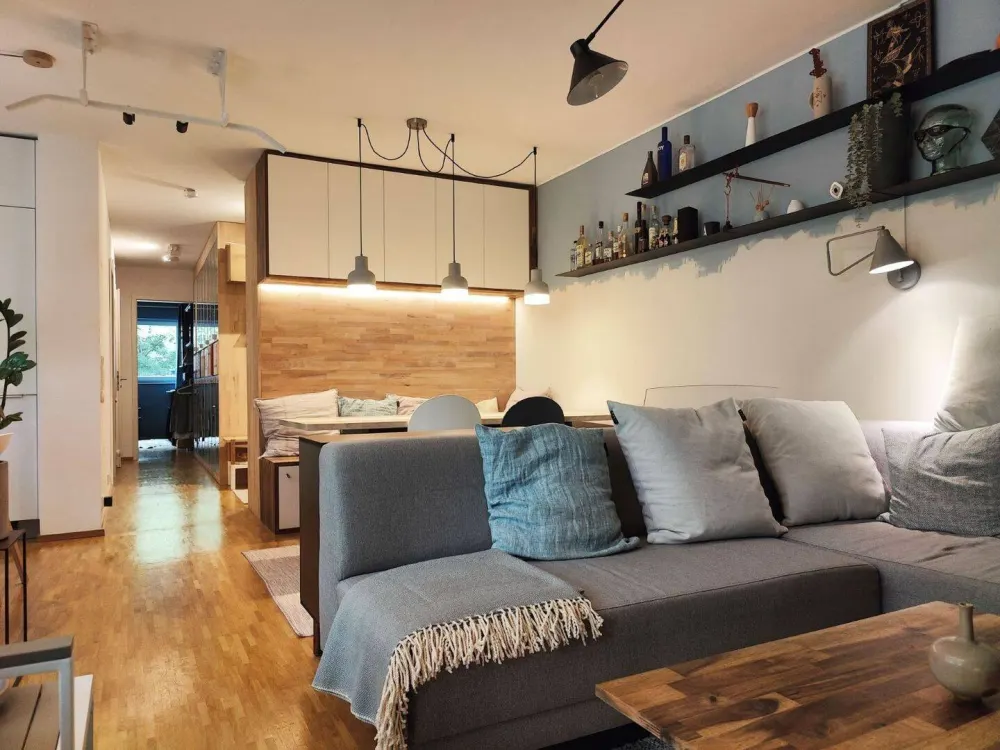 Stylishly Furnished 3-Room Design Apartment with Underground Parking and E-Charging Station