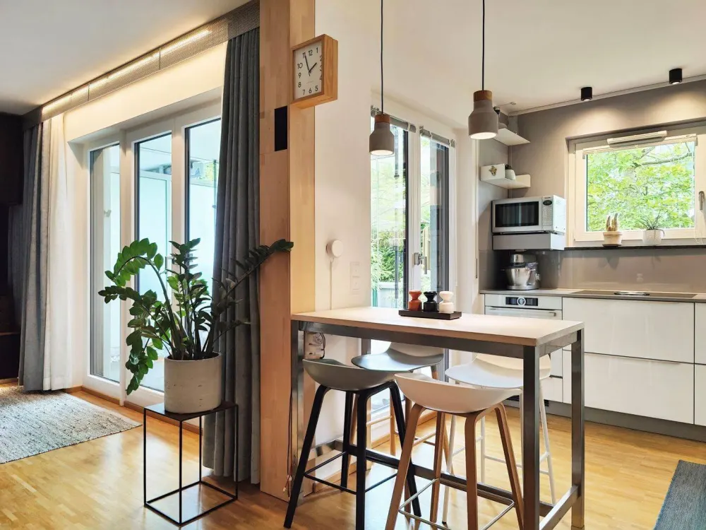 Stylishly Furnished 3-Room Design Apartment with Underground Parking and E-Charging Station