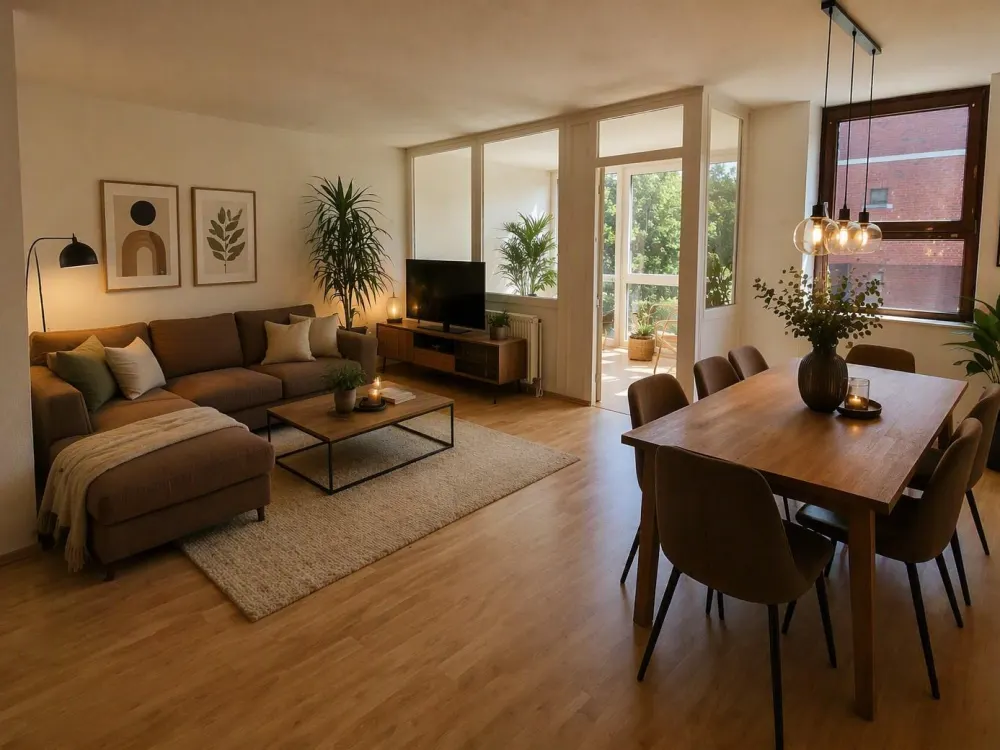 Nur mit WBS -großzügige 5-Zimmer-Wohnung mit Wintergarten