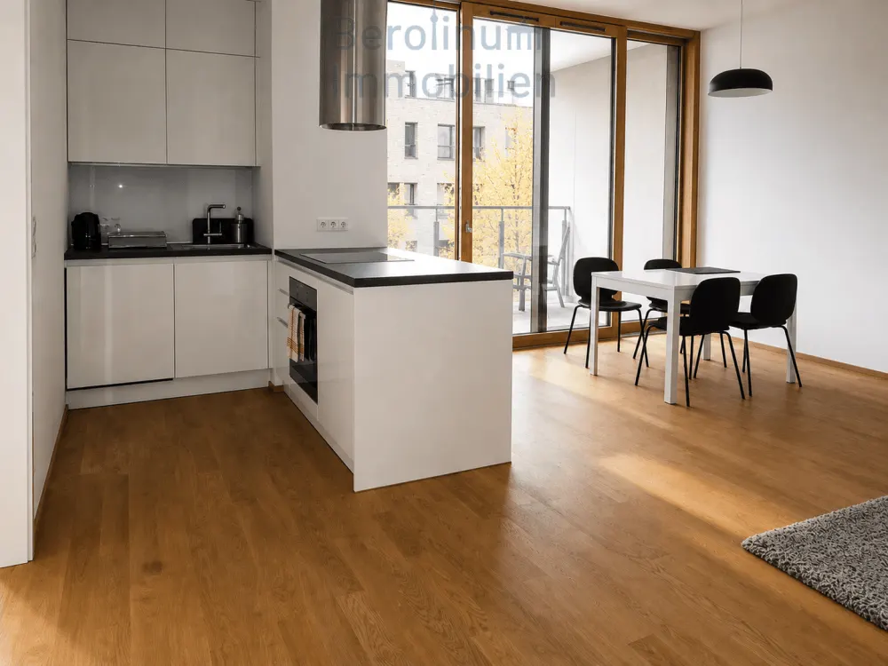 Möblierte 2-Zimmer-Wohnung mit Balkon, Pool, Fitnessbereich & Concierge in Kreuzberg