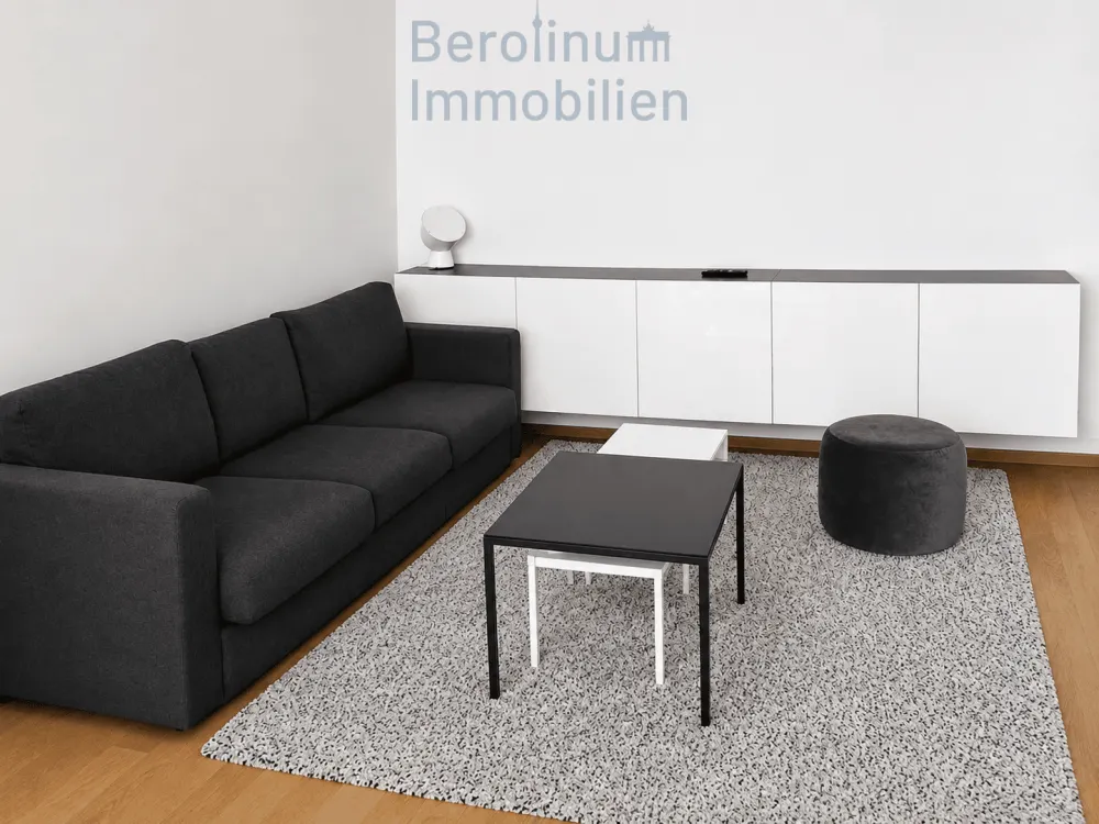 Möblierte 2-Zimmer-Wohnung mit Balkon, Pool, Fitnessbereich & Concierge in Kreuzberg