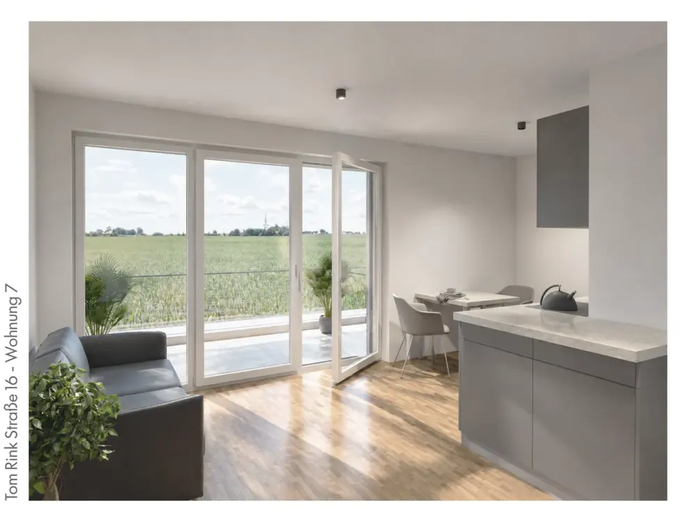 Apartment in the Südviertel with Balcony and Kitchen - First Occupancy