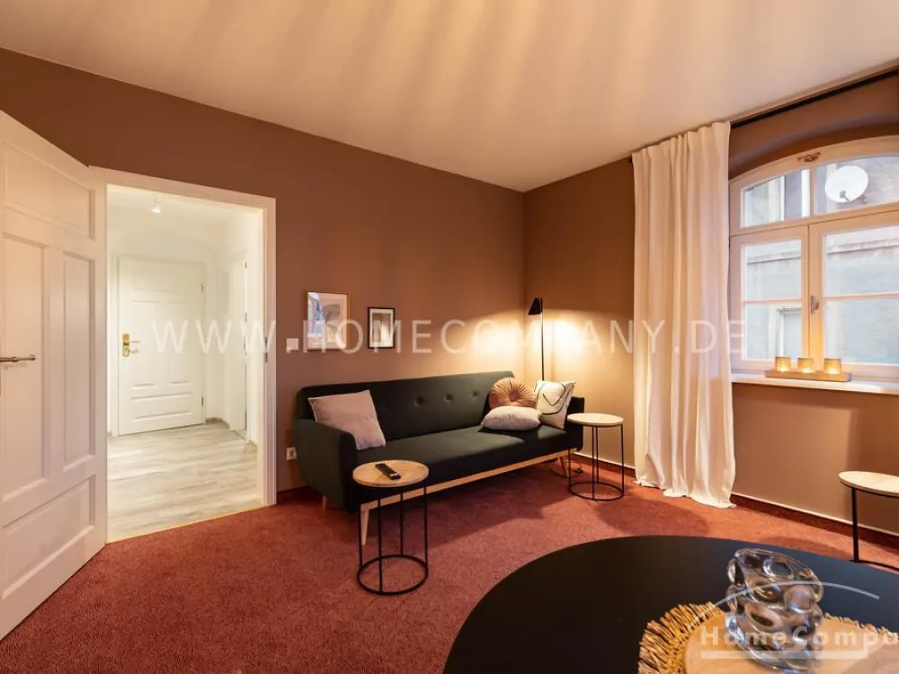 273120 HomeCompany Dresden Temporäre Vermietung Januar-März - Möbliert/Furnished 2-Zimmer Apartment in Dresden-Golberode max. 2 Personen