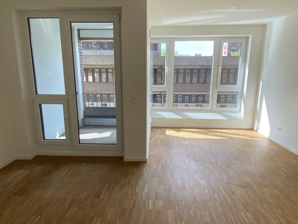 moderne 2-Zimmer-Maisonette-Wohnung mit Loggia in HH-Hammerbrook