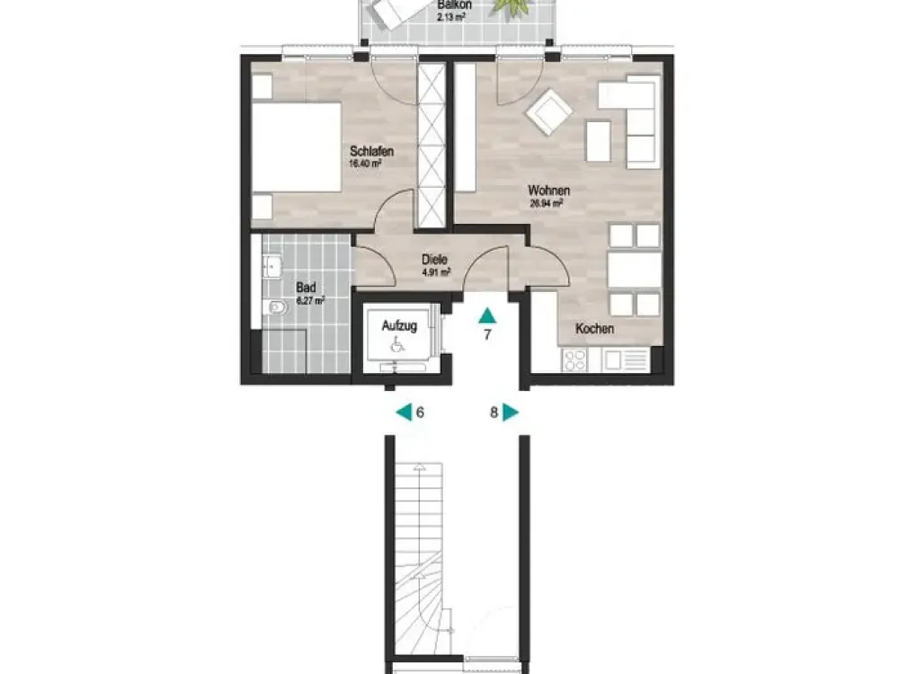 2-Zimmer Wohnung in Langendreer
